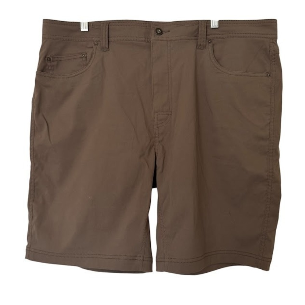 prAna Brown Brion 9" Hiking Outdoor Nylon Cargo Shorts Mens 40